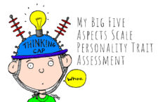 My “Big 5 Aspects Scale” personality test results